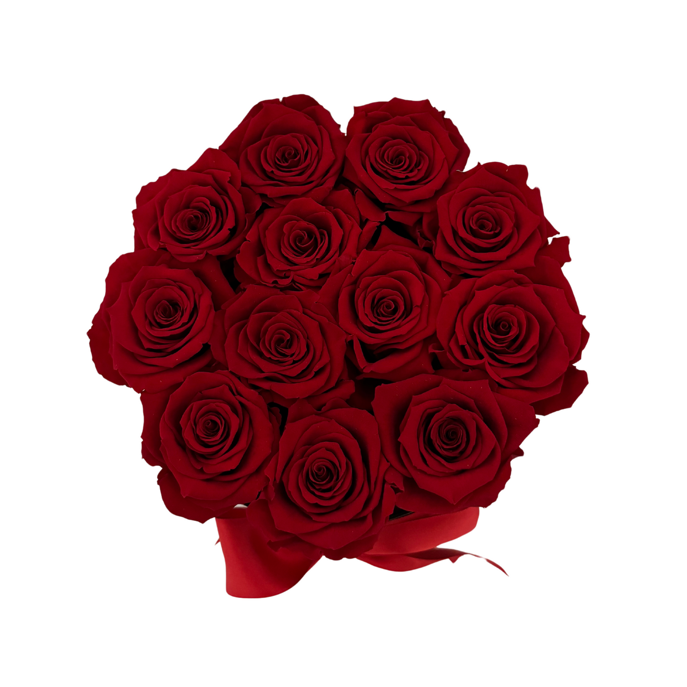 Signature Red Preserved Roses Gift Box