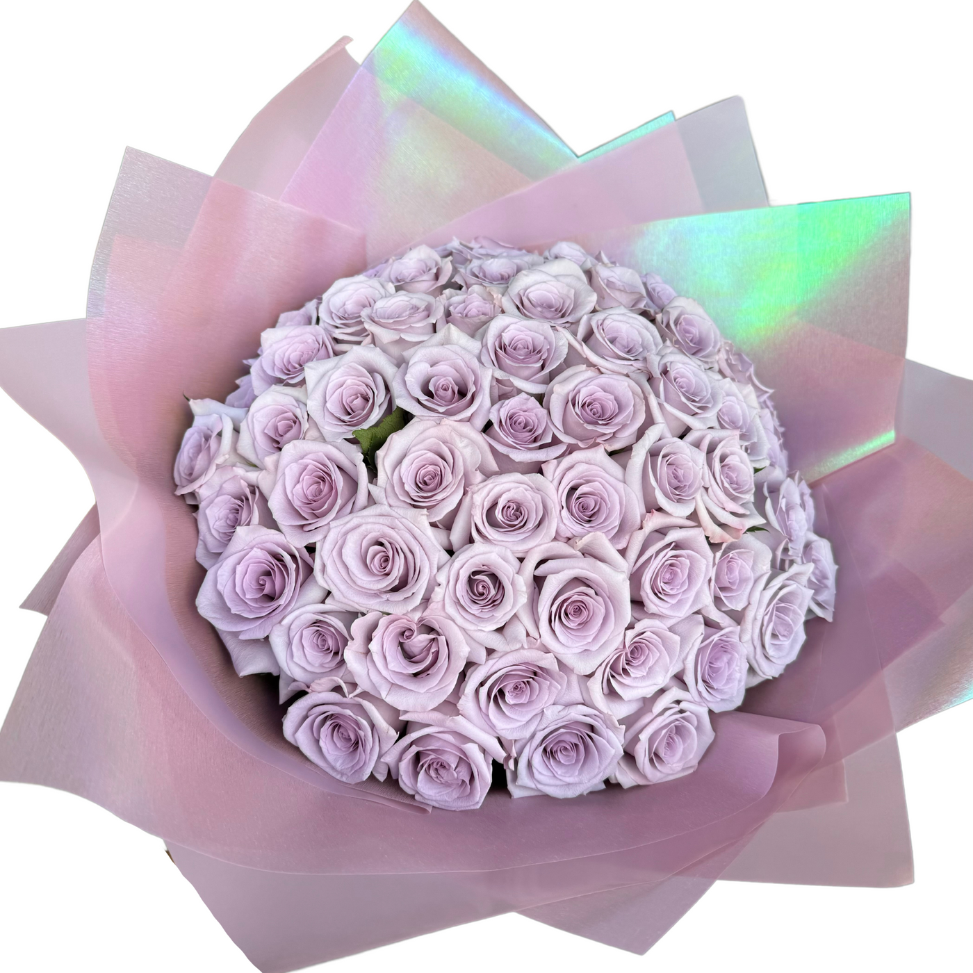 50 Lavender Roses Bouquet