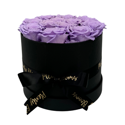 Signature Lavender Preserved Roses Gift Box