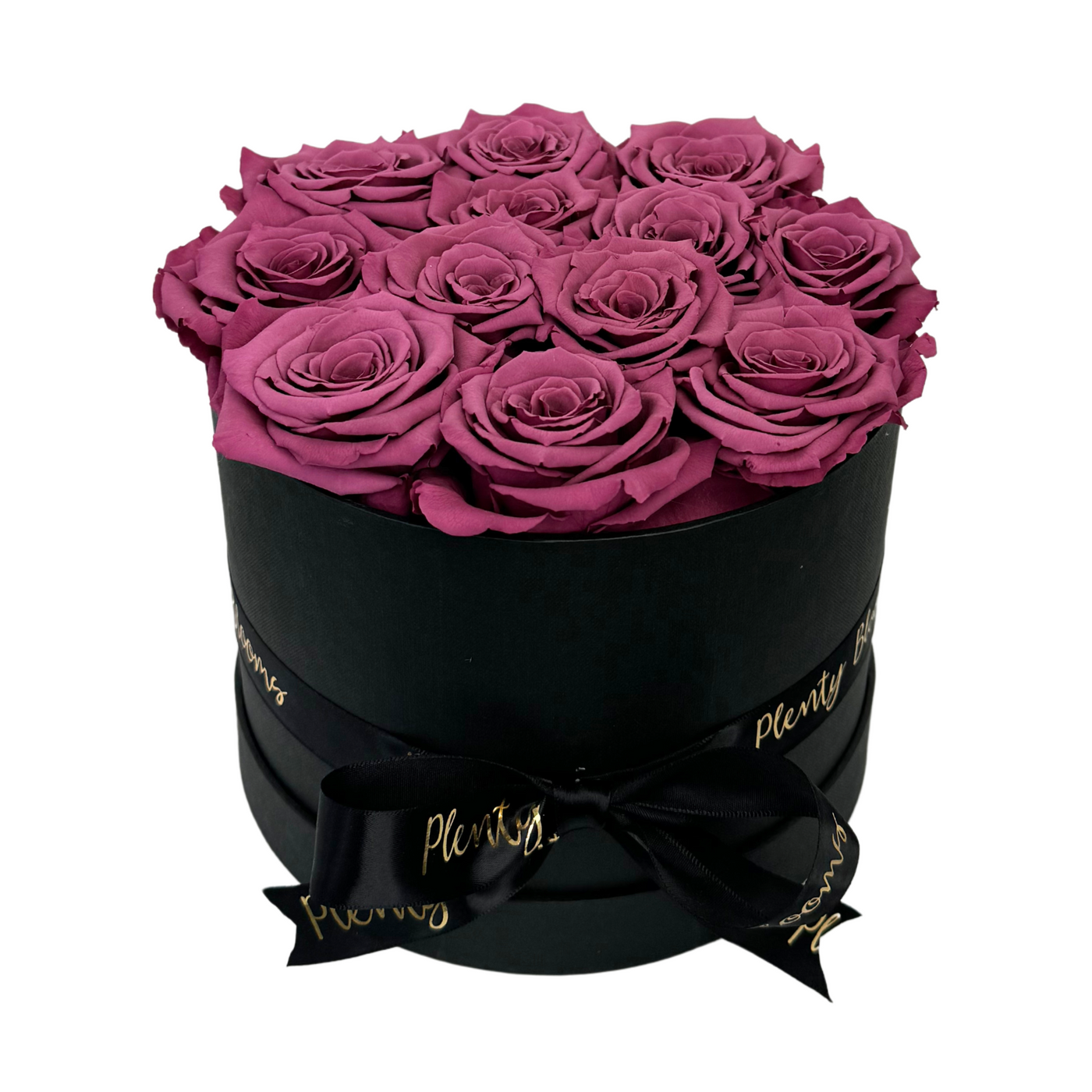 Signature Mauve Preserved Roses Gift Box