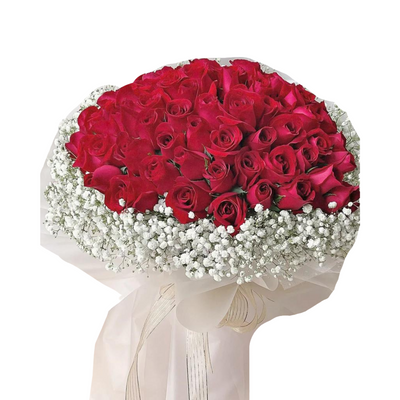 50 Enchanted Roses Bouquet