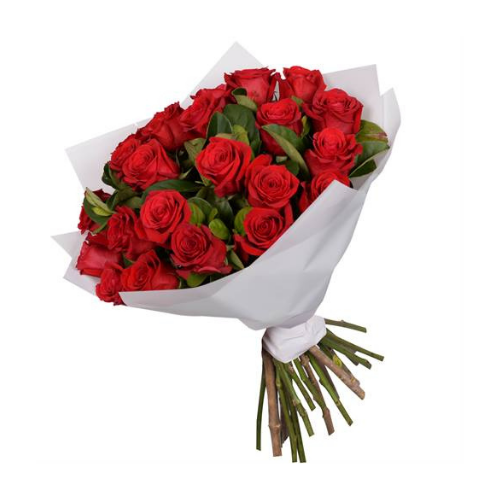 25 Red Roses Bouquet