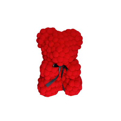 Petite Red Velvet Teddy Bear