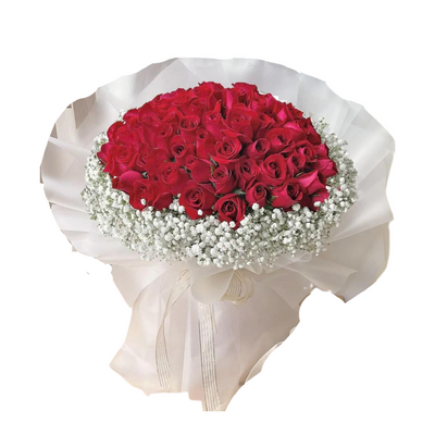 50 Enchanted Roses Bouquet