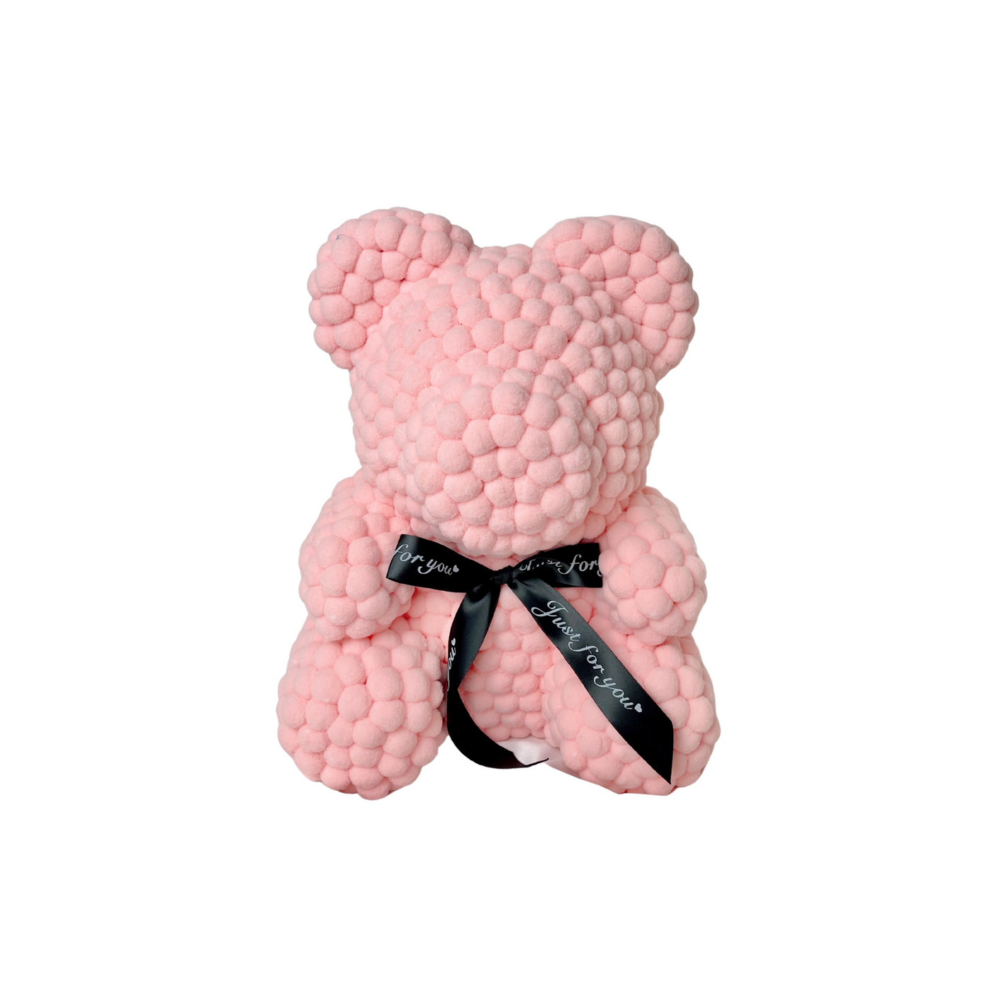 Grande Pink Velvet Teddy Bear
